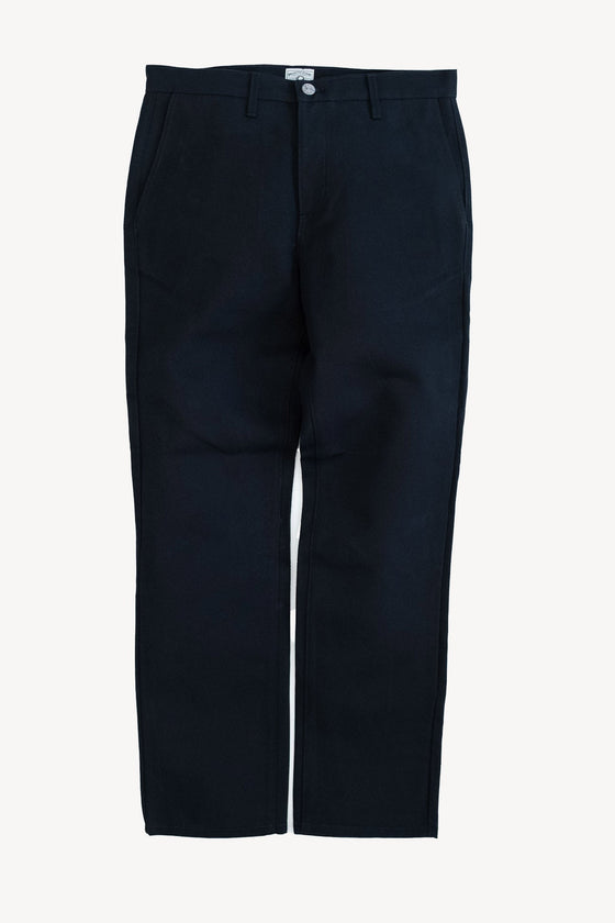 BLACK | CANVAS WORKWEAR CHINO - Rustic Dime