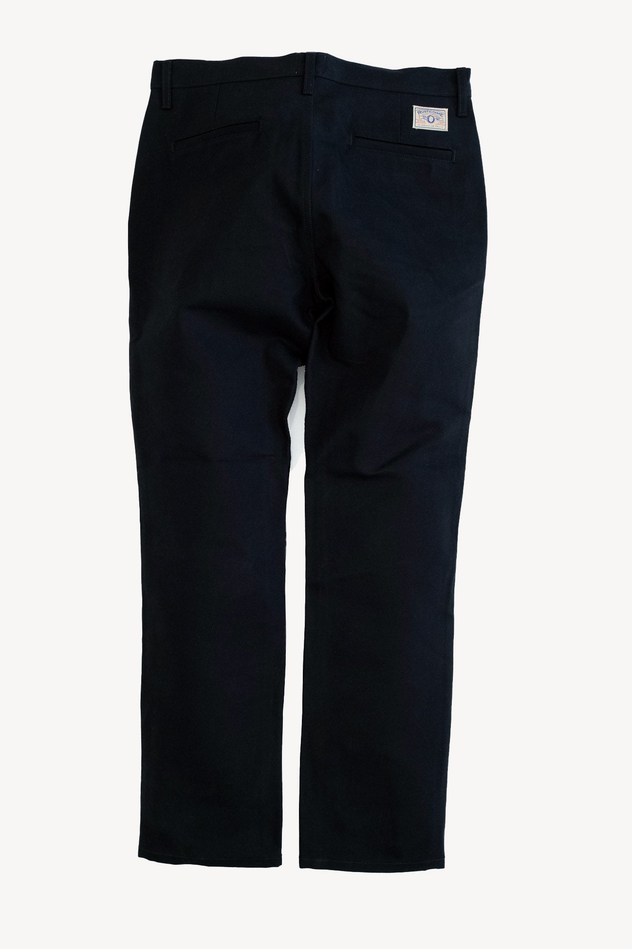 BLACK | CANVAS WORKWEAR CHINO - Rustic Dime