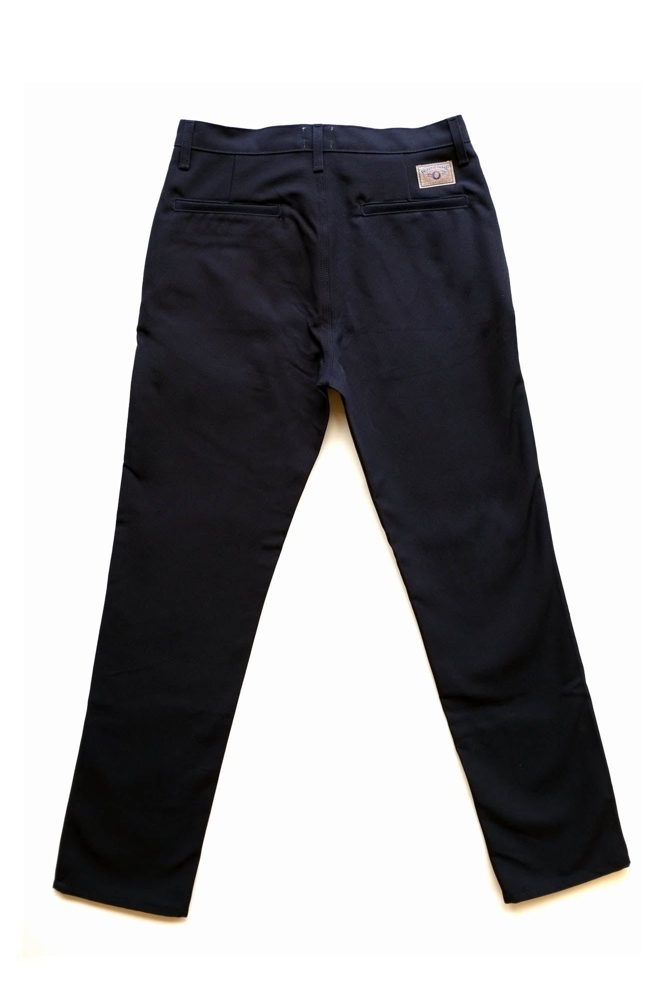 Men's Slim Fit Workwear Chino Pants in Blueberry Made in USA Rustic