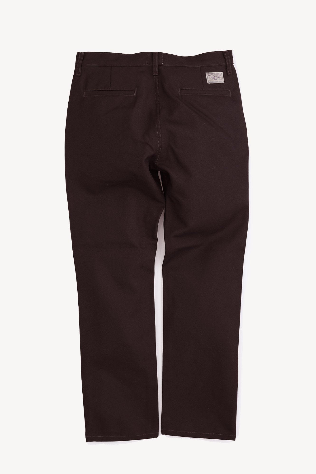 BROWN | CANVAS WORKWEAR CHINO - Rustic Dime