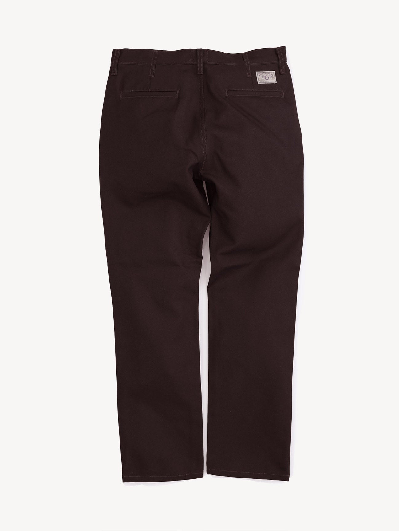 BROWN | CANVAS WORKWEAR CHINO - Rustic Dime