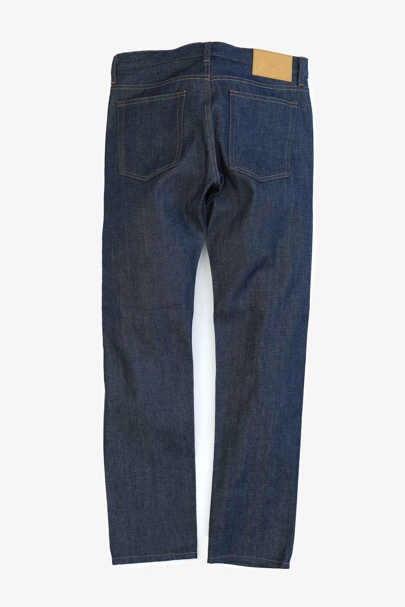 Japanese Raw Denim | Slim Straight Selvedge Denim - Rustic Dime