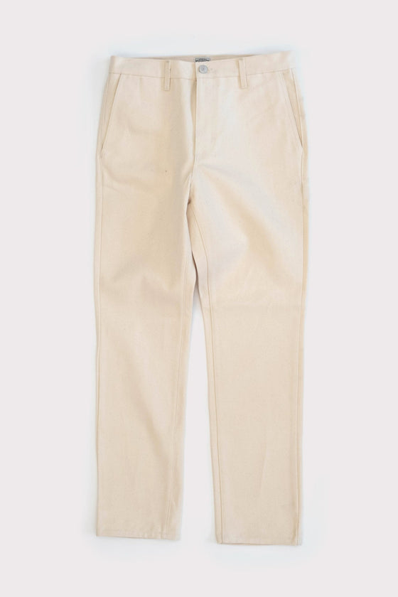 NATURAL | CANVAS WORKWEAR CHINO - Rustic Dime