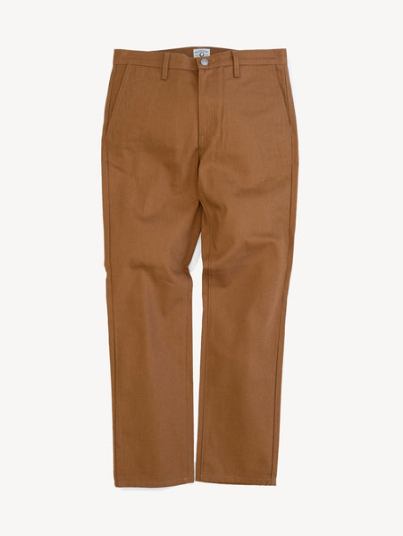 Men's Slim Fit Workwear Chino Pants in Tobacco | Made in USA