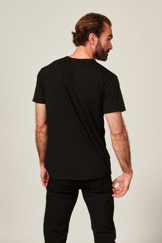 DIME TEE | BLACK - Rustic Dime