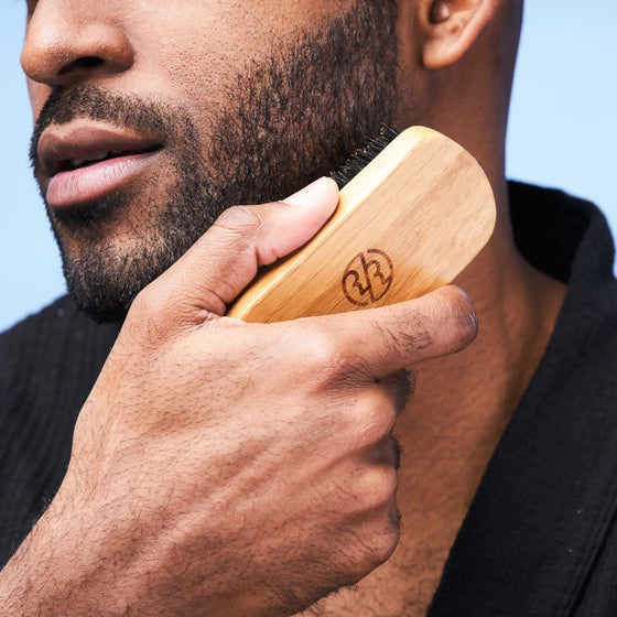 Rockwell Beard Brush - Rustic Dime